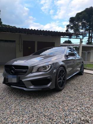 MERCEDES-BENZ CLA 45 AMG 2.0 16V TURBOCHARGED GASOLINA 4P AUTOMÁTICO MERCEDES-BENZ CLA 45 AMG 2.0 16V TURBOCHARGED GASOLINA 4P AUTOMÁTICO